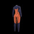 Mystic - Dazzled Fullsuit 5/3mm Double Fzip Women - Night Blue